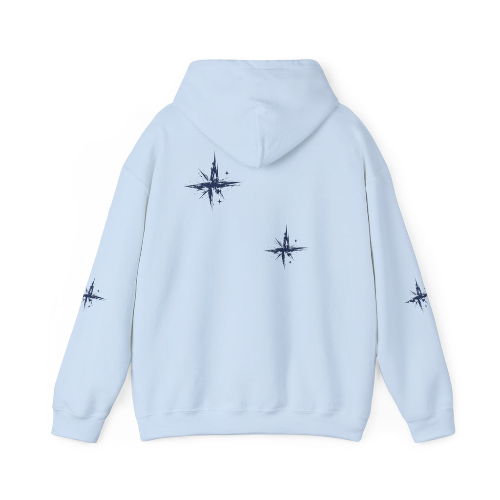 Birleeski Star Compass Hoodie – Nautical Graphic Pullover
