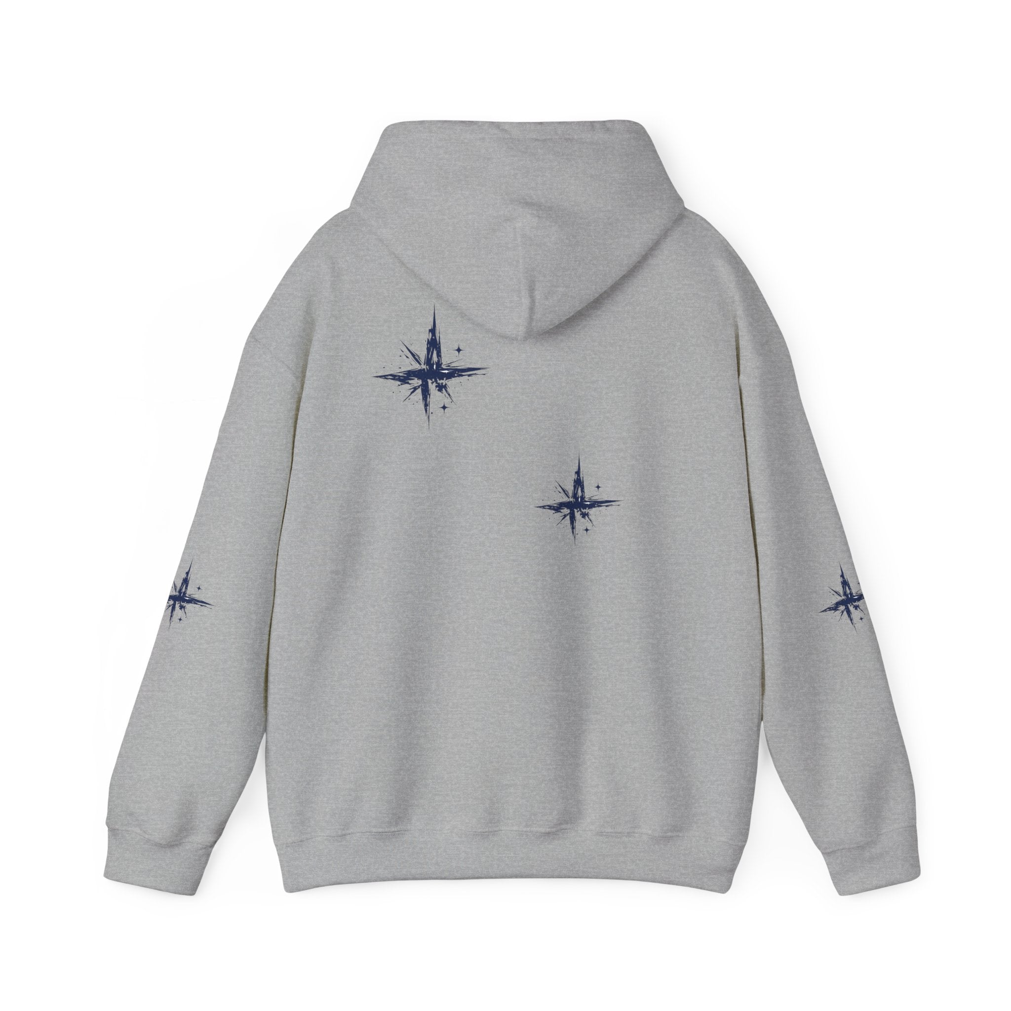 Birleeski Star Compass Hoodie – Nautical Graphic Pullover