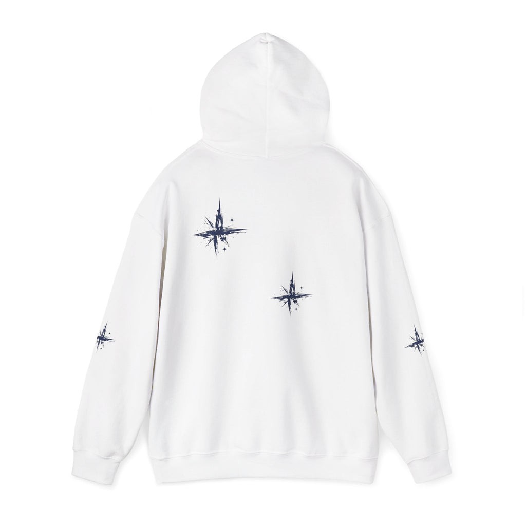 Birleeski Star Compass Hoodie – Nautical Graphic Pullover