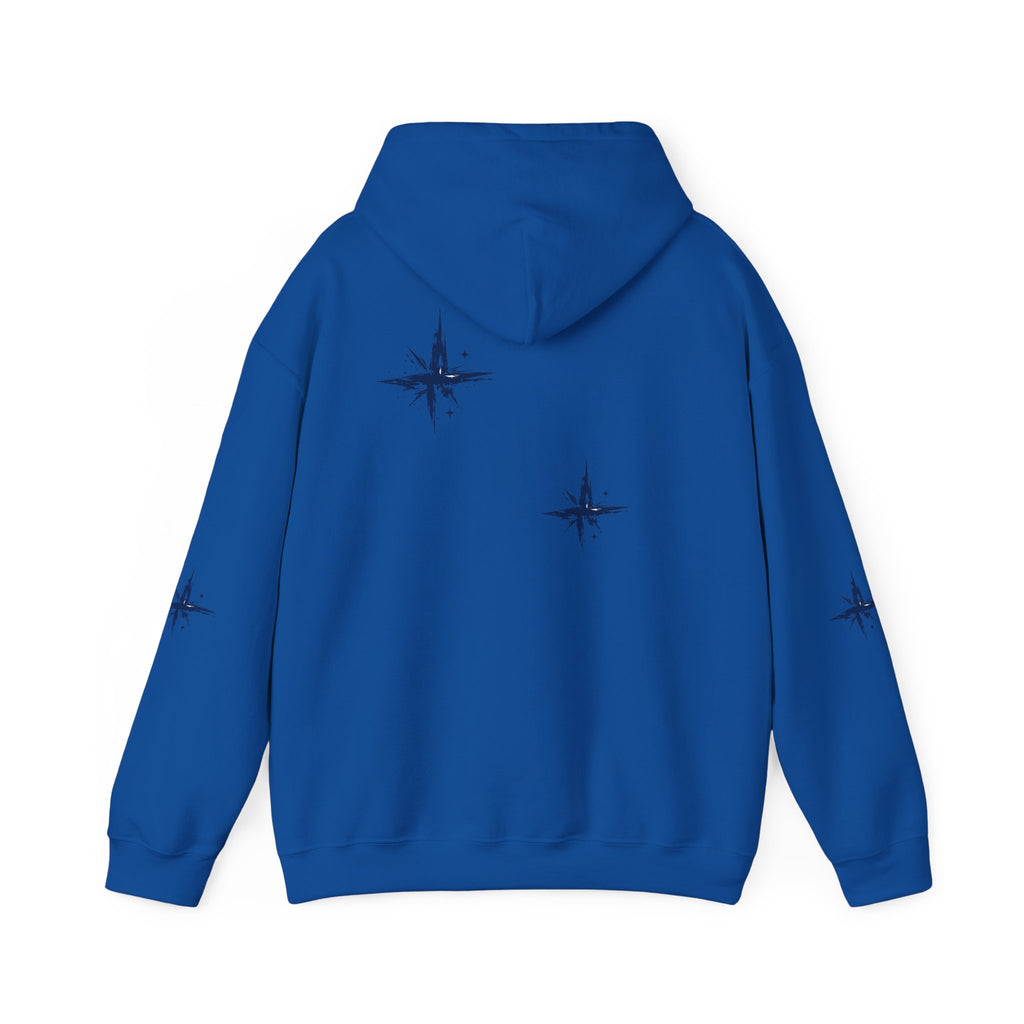 Birleeski Star Compass Hoodie – Nautical Graphic Pullover