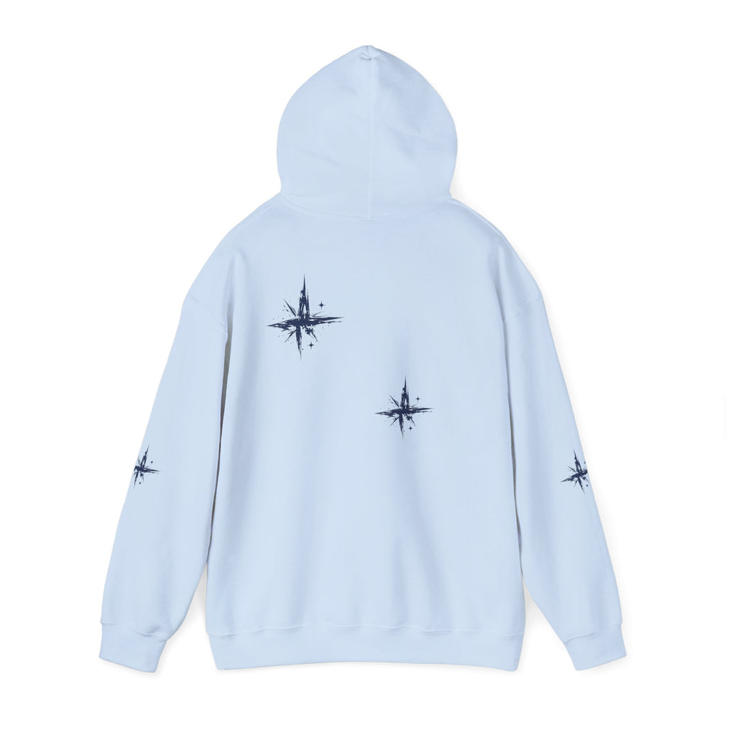 Birleeski Star Compass Hoodie – Nautical Graphic Pullover