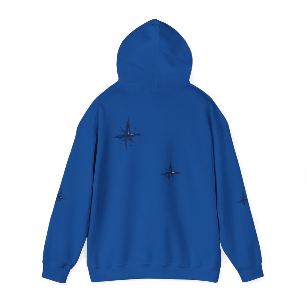 Birleeski Star Compass Hoodie – Nautical Graphic Pullover