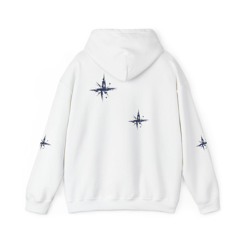 Birleeski Star Compass Hoodie – Nautical Graphic Pullover